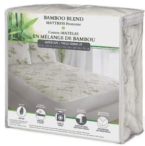 Bamboo Blend Mattress Protector, Double