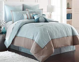 Lamey 8 Piece Comforter Set, Queen