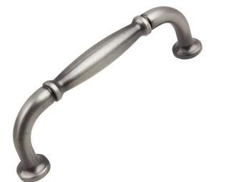 Fluted 3" Centre Appliance Pull, Satin Pewter 30PC