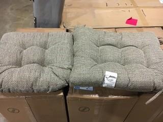 Set Of 2 Assorted Chair Cushions 