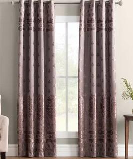 Sun Zero Elidah Max Blackout Grommet Curtain Panels 50x84"