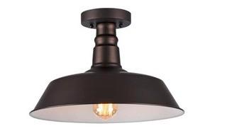 Bouvet 1-Light Semi Flush Mount