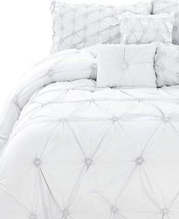 Fearn 7 Piece Comforter Set Queen, White