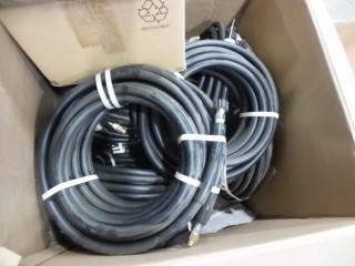 (10) Pressure washer hoses and Triggers, (1) Conitech Serpintine Belt. Part # 1390M