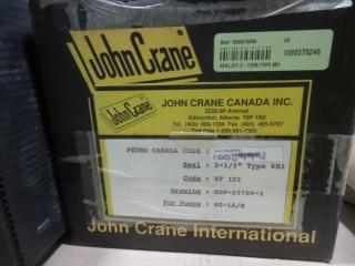 (8) Assorted John Crane Mechcanical Seal Assemblies