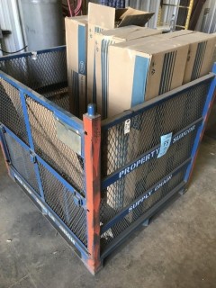 Pall Filters (x60), 2x 30" Piping Gaskets. NOTE:   Steel container not included in sale