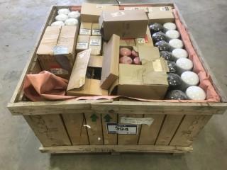 Crate 6 - (72) Filters, Part # Fleet Guard LF16006, (21) Filters, Part # Baldwin B7177, (7) Filters, Part # Napa 7182, (20) Filters, Part # Baldwin BF1385, (4) Filters, Part #  Baldwin 7966, (24) Filters, Part # Napa 3966, (76) Filters, Part # Fleet Guard FF5636, (7) Filters, Part # Napa 1748, (7) Filters, Part # Napa Gold XD1748, (11) Filters, Part # Cummins LF3000, (11) Filters, Part # Napa 3732, (3) Filters, Part #  Ultra Guard Deere AL150288, (3) Filters, Part # Ultra Guard Deere AT332909, (2) Filters, Part # Ultra Guard Deere AL172780, (2) Filters, Part # Napa 6562, (5) Filters, Part # Fleet Guard FS1098, (1) Filter, Part # Baldwin RS3988, (11) Filters, Part # Baldwin B7306, (4) Filters, Part # Deere RE540710, (5) Filters, Part # Fleet Guard AF55308