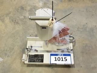 Uchida Single Shaft Paper Drill, Model # VS-55, S/N # 0611018, 120VAC At 360W c/w 10 Drills 8mm, 6mm