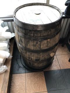 Jim Beam Co Bourbon Whiskey Oak Barrel