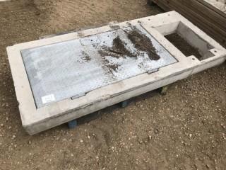 Concrete Lid With Doors