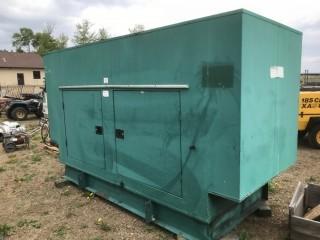 Stamford Generator 100KVA 240V 1 Phase, Unit Runs, Hour Meter Removed 