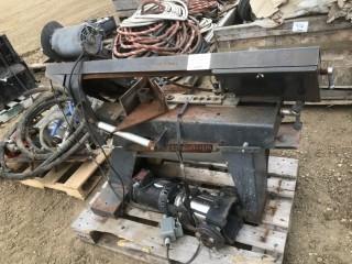 Band Saw/Motor Pump