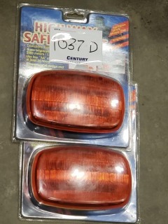 (2) Unused LED Hiway Safety Lights
