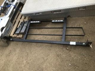 Back Rack Headache Rack for 2009 And Up GMC Or Chevrolet, Attachment Brackets For 2009 And Up To 2013 Pick Up, Excellent Condition, Used For About A Year 