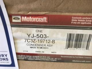 Condensor Assembly, Fits 2008 -2010 Super Duty F-250-550, Part # 7C3Z-19712-B