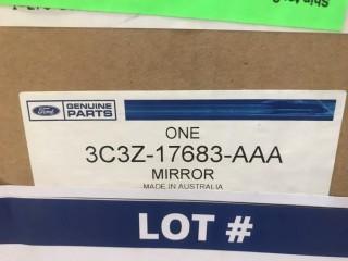 Door Mirror Assembly (Driver Side), Fits 2002-2007 Super Duty F-250-550, Part # 3C3Z-17683-AAA