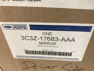 Door Mirror Assembly (Driver Side), Fits 2002-2007 Super Duty F-250-550, Part # 3C3Z-17683-AAA