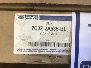 (4) Park Brake Assembly, Fits 2008-2009 Super Duty F-250-350, Part# 7C3Z-2A635-BL




