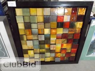 Textured Square Wall Art 40"x41"