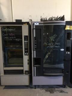 Qty Of (2) Crane Model 474 And 785 Vending Machines. *Note: Parts Only*