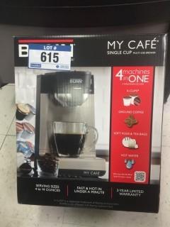 Bunn My Cafe Single Cup Multi Use Brewer.