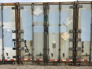 53' Insulated Storage Container S/N TXCU 530183