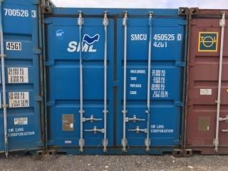 40' Storage Container S/N SMCU 4505250