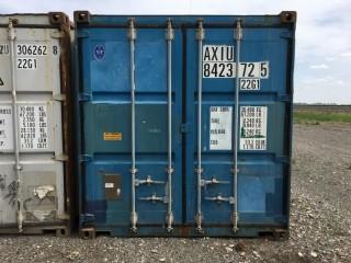20' Storage Container S/N AXIU 8423725
