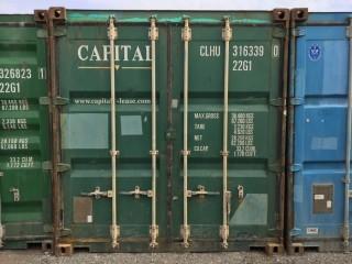 20' Storage Container S/N CLHU 3163390