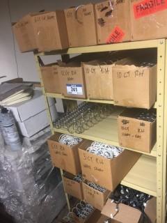 6-Tier Shelving Unit C/w Qty Of Assorted Coil Drivers