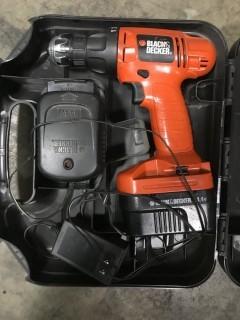 Black And Decker Cordless Drill C/w Charger