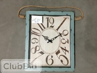 Vintage Looking Wall Clock 20" x 16"