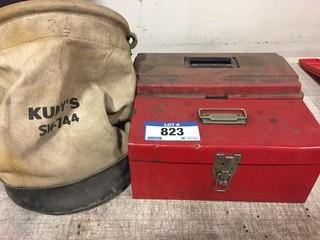 Qty Of (2) Tool Boxes C/w Contents And Kuny Bag