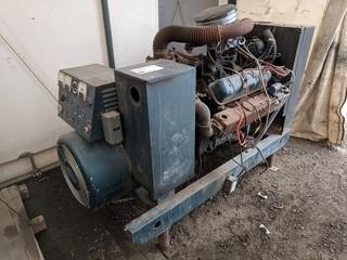 Kohler Skid Mounted Genset c/w V8 Gas, 75 KW, 93 KVA.