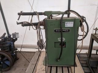 Weld-P-Matic Model AF, Single Phase Spot Welder.