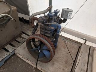 Quincy Air Compressors Belt Driven Air Comp. Head.