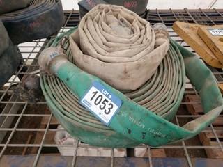 Lot of (2) Rolls of 2" Water Discharge Hose.