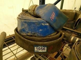 Lot of (2) Rolls of 3" Water Discharge Hose.