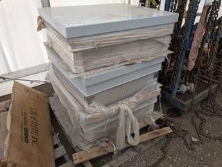 Lot of Assorted Man-Way Covers 40"x34".