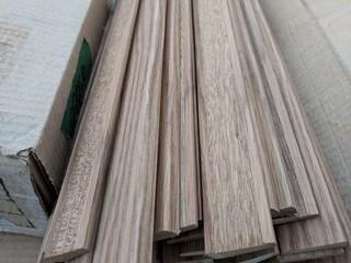 Lot of Assorted 1 1/2" Refinished 14' Wood Trim.