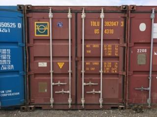 40' Storage Container. S/N TOLU 3920473