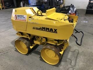 2007 Rammax P3324 Tamper Vibratory Padfoot Roller. **Remote Control In Office**