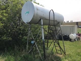 Selling Off-Site 4500 Litre Single Wall Fuel Tank w/Pump & Stand. Located at High River Colony. Call Tim @ 403-968-9430.