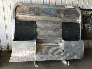 Selling Off-Site Merrit Deluxe Aluminum Cab Rack. Location:  339 Aquaduct Dr., Brooks, AB Call Tim For Further Information 403-968-9430.