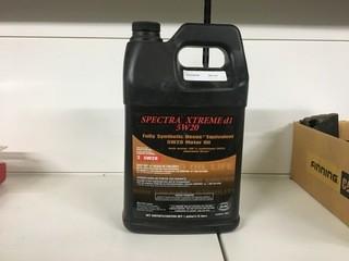 Lot of (4) Spectra Xtreme d1 5W20 Motor Oil