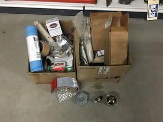Lot of Assorted Reflector Tape, Drive Train Switches, Etc