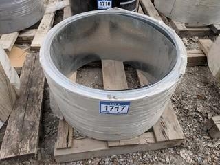 Roll of 12" Galvanized Tin.