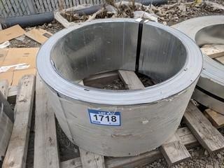 Roll of 12" Galvanized Tin.