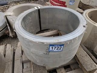 Roll of 11" Galvanized Tin Sheeting.