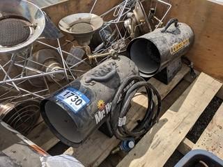 Lot of Assorted LPG Construction Heaters.